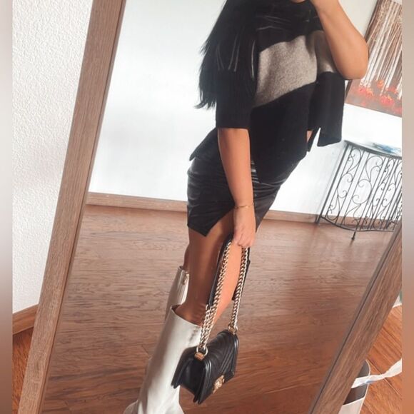 Cashmere color block sweater - Picture 4 of 7